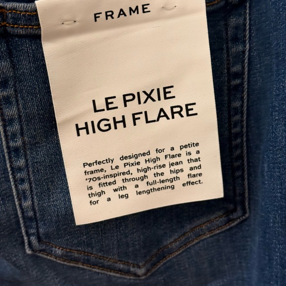 Frame Denim Blue Flare Jeans - Picture 4 of 4